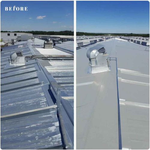 عایق رطوبتی نانوایزوکاور  جایگزین ایزوگام های پوسیده سقف سوله خرمشهر