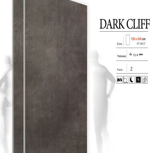 dark cliff